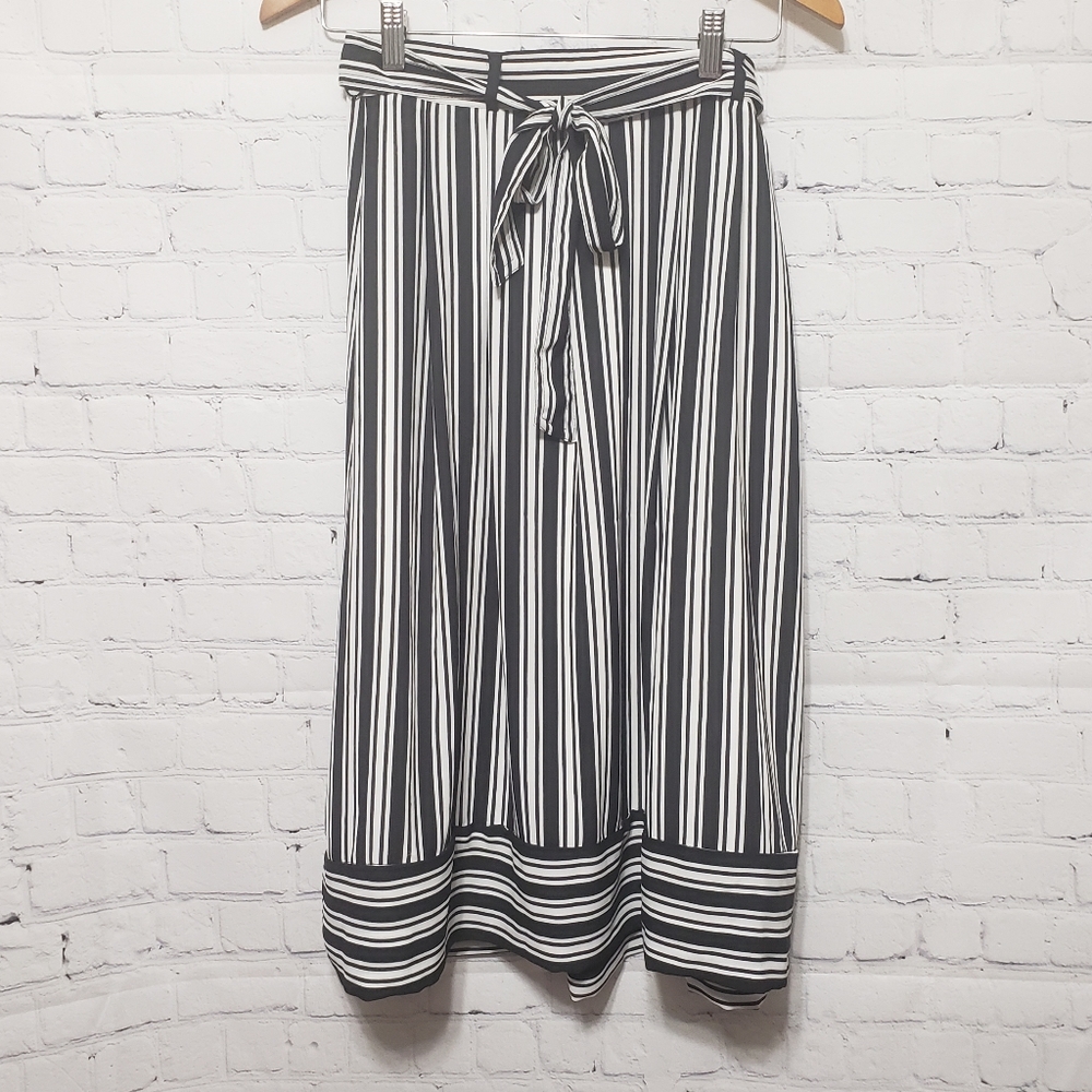 Banana Republic Factory Sz 0 NWT Striped Skirt - Picture 11 of 14